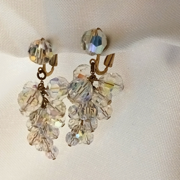 Auora Borealis PAT 24005 Twist Back Earrings - Picture 2 of 5